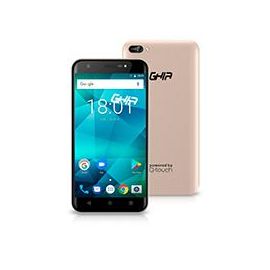 Ghia Smartphone Qs702, 5.5 Pulg HD Ips, Android 7, Quad Core, Dualsim, 1Gb8Gb, 5Mp8Mp, WiFi, Bt, 3G, Plata