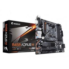 Tarjeta Madre Gigabyte B450 Aorus M Matx Amd Am4 2Th Ddr4/Dvi