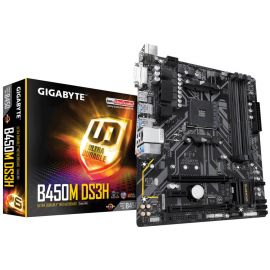 Gigabyte B450M DS3H (rev. 1.0) AMD B450 Enchufe AM4 Micro ATX