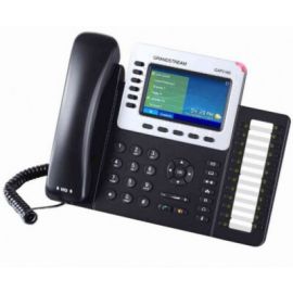 Teléfono IP Grandstream GXP21606 líneas, Negro
