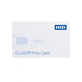 Tarjeta DUAL iClass + Proximidad 2021/ PVC Compuesto/ Garantía de por Vida/ Perforada Verticalmente