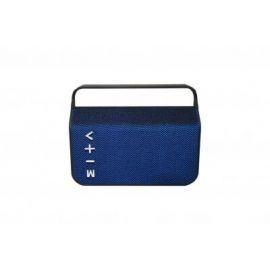 Bocina inalámbrica Highlink Handle Azul - radio FM, lector micro SD, batería recargable, portátil, ligera, ideal para acomodar tu celular.