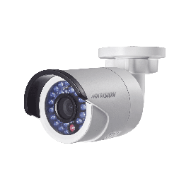 Bala IP 2 Megapixel (1080p) / Lente 4 mm / WDR 120 dB / 30 mts IR Inteligente / IP67 / Hik-Connect (P2P) / ONVIF / PoE / Cruce de linea / Intrusión de área