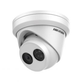 Turret IP 4 Megapixel / Serie PRO /  30 mts IR EXIR / Exterior IP66 / WDR 120 dB / PoE / Lente 2.8 mm / Videoanaliticos Integrados / Micrófono Integrado