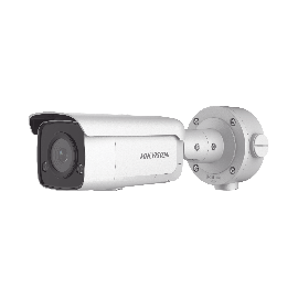 [ PROTECCIÓN ACTIVA ] Bala IP 5 Megapixel / Lente 4 mm / 60 mts IR EXIR / Exterior IP66  / WDR 120 dB / PoE + / Micrófono y Bocina Integrada / ACUSENSE (Evita Falsas Alarmas) / microSD