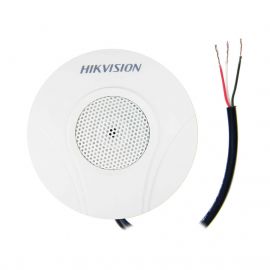 Micrófono Omnidireccional / Uso en Interior / Preamplificado para CCTV / Cancelación de Ruido Ambiental