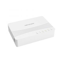 Switch No Administrable de Escritorio con 5 puertos Gigabit 10/100/1000 Mbps