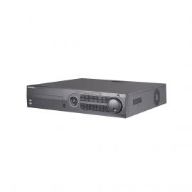 DVR 8 Megapixel / 32 Canales TURBOHD + 16 Canales IP / 8 Bahías de Disco Duro / Arreglo RAID / 16 canales de Audio / 16 Entradas de Alarma