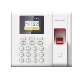 Checador de huella con batería de respaldo  / Reportes por USB / 1,000 usuarios / Lector de tarjetas EM / Uso con IVMS4200.