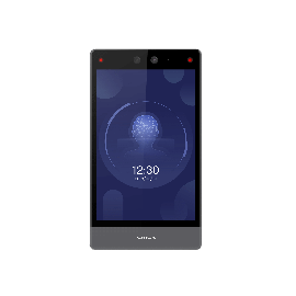 Terminal Facial Min Moe Ultra rápida de 8" Touchscreen / Delgada y Estética  / Exterior IP65 / PoE /  100 Mil Usuarios / Función de Videoportero y Lectura de Códigos QR / Lectura de tarjetas