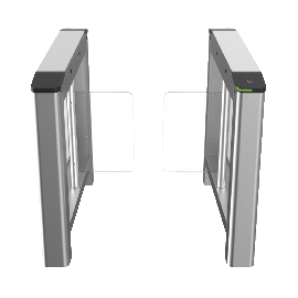 Torniquete Swing IZQUIERDO y DERECHO / Serie 220 para Carriles de 90 cms / Protección IPX4 / Preparación para Instalar Terminal Facial con Montaje DS-KAB6ZU1 (No incluidos)