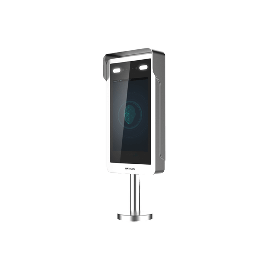 Terminal de acceso con reconocimiento facial / Soporta hasta 10,000 capturas de rostros/ Pantalla LCD touch de 10 pulgadas / cámara de 2MP / Soporte Para torniquete HIKVISON