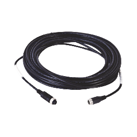 Cable Extensor de Vídeo y Audio de 14 Metros / Conector Tipo Aviación / Compatible con Cámara TURBO Móvil HIKVISION