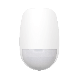 (AX PRO) Detector PIR Inalámbrico de Doble Tecnología / Inmunidad a Mascotas / Rango de Detección de 12 mts / Angulo de 85.9° de Cobertura