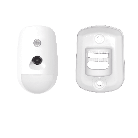 (AX PRO) Detector PIR Interior con Cámara Inalámbrica / Inmunidad a Mascotas / Rango de Detección de 12 mts / Angulo de 85.9° de Cobertura + Montaje de Pared