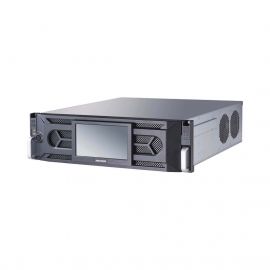 NVR 12 Megapixel (4K) / 64 Canales IP / 16 Bahías de Disco Duro / 4 Tarjetas de Red / Soporta RAID con Hot Swap / HDMI en 4K