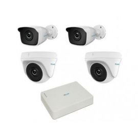Sistema Completo de CCTV HILOOK KIT7202BD, Policarbonato, 4, H.264, 720p (1MP)