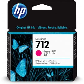 Hp 712 Magenta 29Ml Tinta Amplio Formato 3Ed68A
