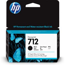 Cartucho De Tinta Hp Designjet 712 De 38 Ml, Negro (3Ed70A)