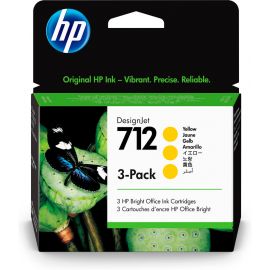 Hp 712 Magenta 29Ml 3-Pack Tinta Amplio Formato 3Ed78A