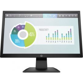 HP P204V. LED 20 pulgadas. (5RD66AA#ABM). Resolución 1600 x 800, Wide Screen, 100 Vesa, HDMI/VGA. Garantía: 3 años
