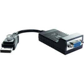 Adaptador De Video Hp Display Port Macho A Vga Hembra Negro