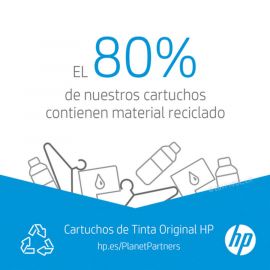 Tinta Negra Hp 10 Rendimiento 2200Págs.C4844A