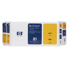 Hp 81 Yel Dye Value Pack Ink C ** **