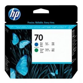 Cartucho HP Num 70 - Azul, Verde, Inyección de tinta, HP