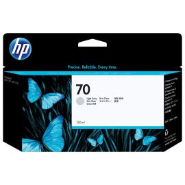 Hp 70 Gris Claro 130Ml Tinta Amplio Formato C9451A