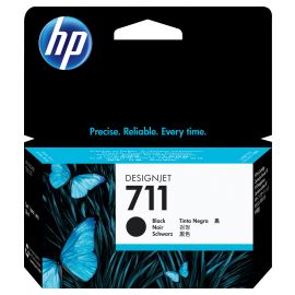 Cartucho HP 711Negro, Inyección de tinta, HP, Caja