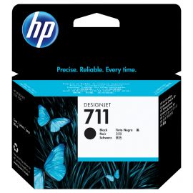 Cartucho HP 711Negro, Inyección de tinta, HP, Caja