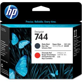 Hp 744 Cabezal Negrom/Rojo C Tinta Amplio Formato F9J88A