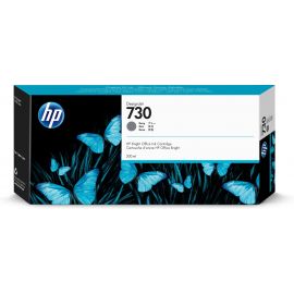 Hp 730 Gris 300Ml Tinta Amplio Formato P2V72A