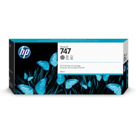 Hp 747 Gris 300Ml Tinta Amplio Formato P2V86A