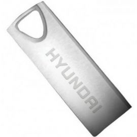 Memoria USB HYUNDAI U2BK/32GAS, Plata, 32 GB, USB 2.0, 10 MB/s, 3 MB/s