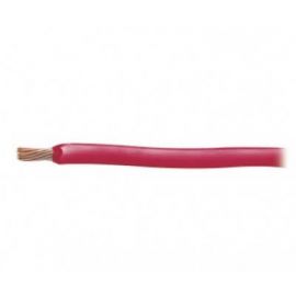 Cable 8 awg color rojo,Conductor de cobre suave cableado. Aislamiento de PVC, auto extinguible. ((Venta por Metro)