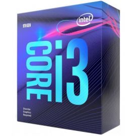 Procesador Intel Core i3-9100F 3.60GHz4 núcleos Socket 1151, 6 MB Caché. Coffee Lake. (REQUIERE TARJETA DE VIDEO INDEPENDIENTE)