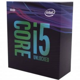 Procesador Intel Core i5-9600K 3.70GHz6 núcleos Socket 1151, 9 MB Caché. Coffee Lake. (REQUIERE VENTILADOR)