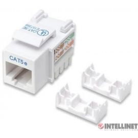Jack Rj45 Cat5E Utp Keystone De Impacto Blanco