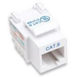 Jack Rj45 Cat6 Utp Keystone De Impacto Blanco