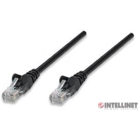 Cable de Red Intellinet 3 Mts 10 Pies Cat5e UTP Negro