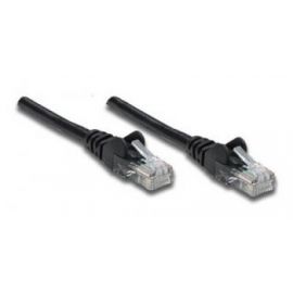 Cable de parcheo INTELLINET1, 5 m, RJ-45, RJ-45, Macho/Macho, Negro