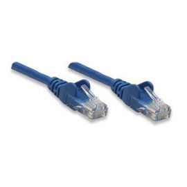 Cable de parcheo INTELLINET1, 5 m, RJ-45, RJ-45, Macho/Macho, Azul