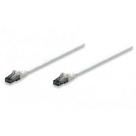 Cable de parcheo INTELLINETRJ-45, RJ-45, Macho/Macho, Color blanco