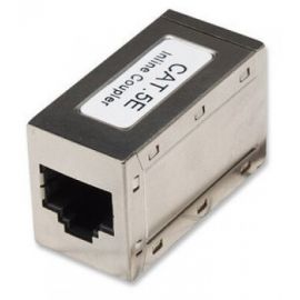 Cople Rj45-Rj45 Cat5E Modular Utp Ftp Red Metalico