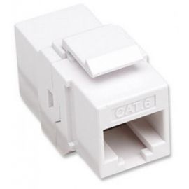 Cople Rj45-Rj45 Cat6 Keystone Utp Red Blanco