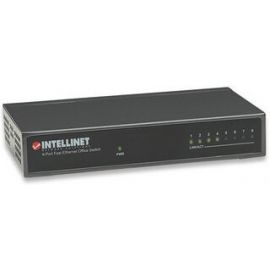 Switch 8 Puertos Intellinet RJ45 10/100 Escritorio Metal