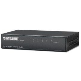 Switch Intellinet Gb 5 Ptos Desktop Metal