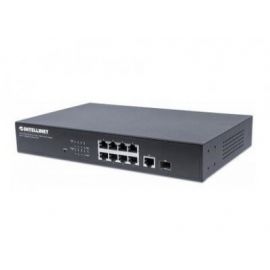 switch INTELLINET Web-Smart de 8 puertosNegro, 150 W, 8 puertos
